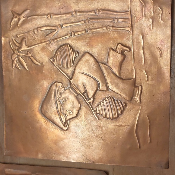 Stamped Copper Art - Picture 2 of 6